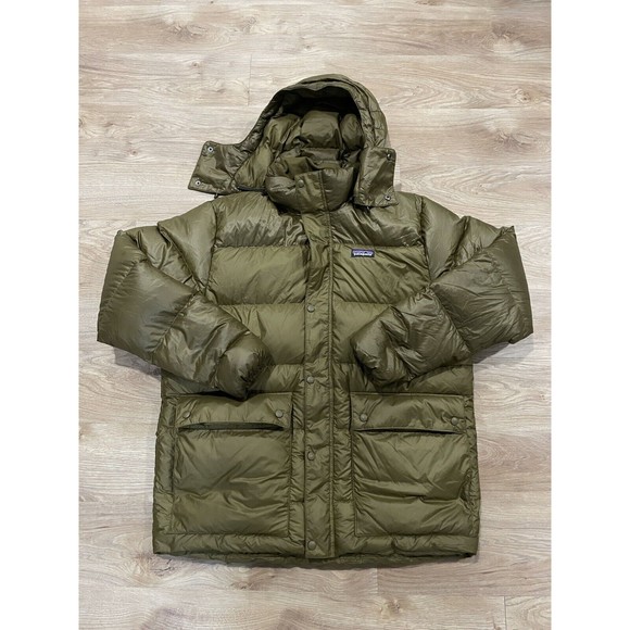 Patagonia Mens Wendigo Duck Down Full Zip Jacket Coat Sz XL STY84903 FA18 -FLAW - Picture 1 of 16